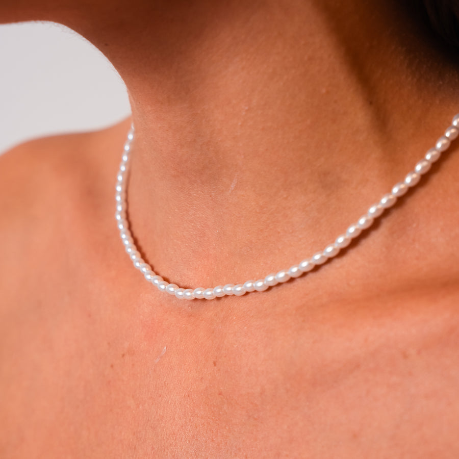 Choker med Pärlor