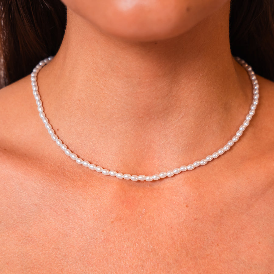 Choker med Pärlor