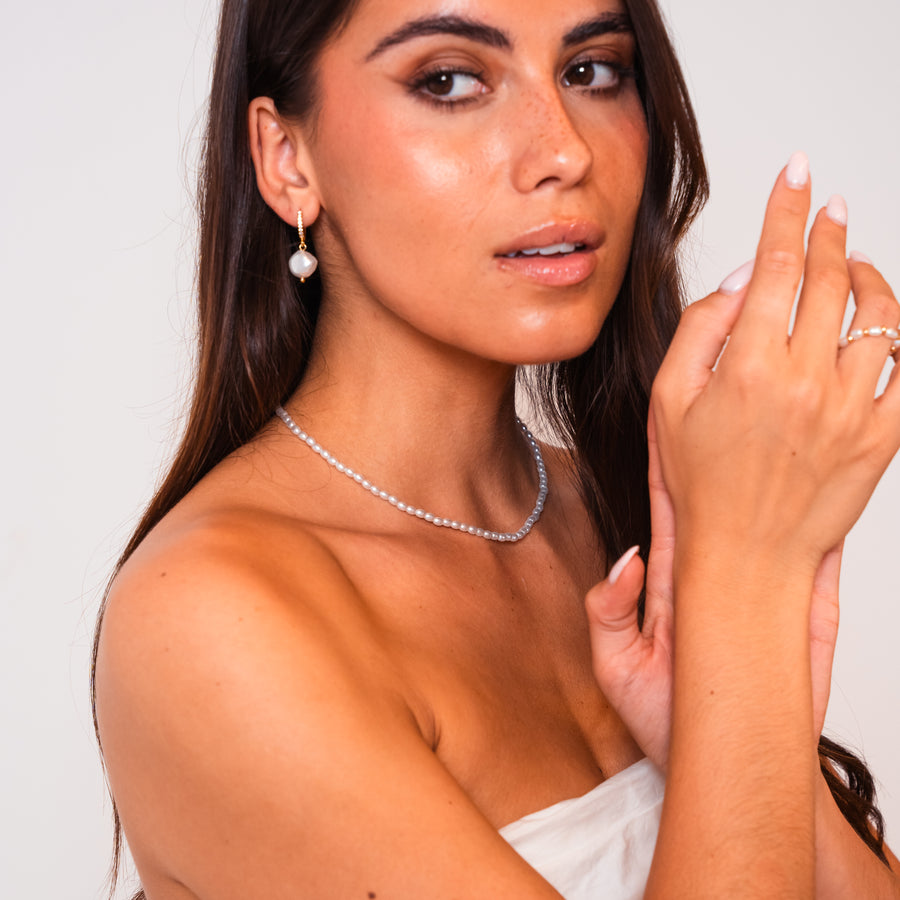 Choker med Pärlor
