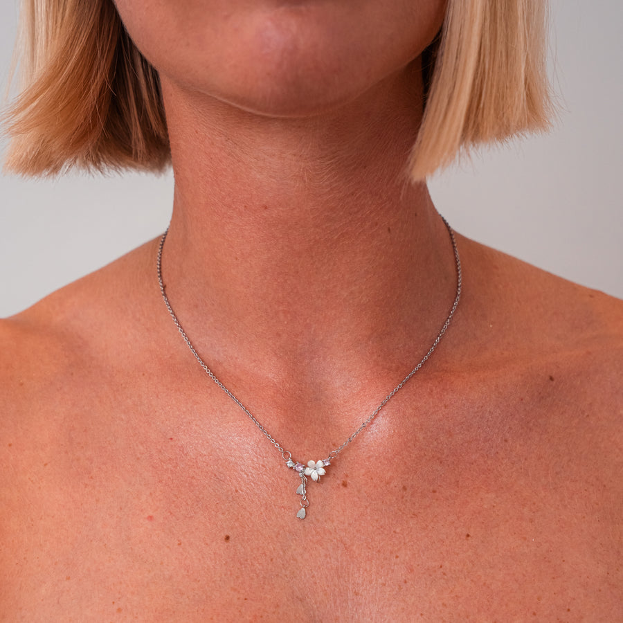 Silver Körsbärsblommor