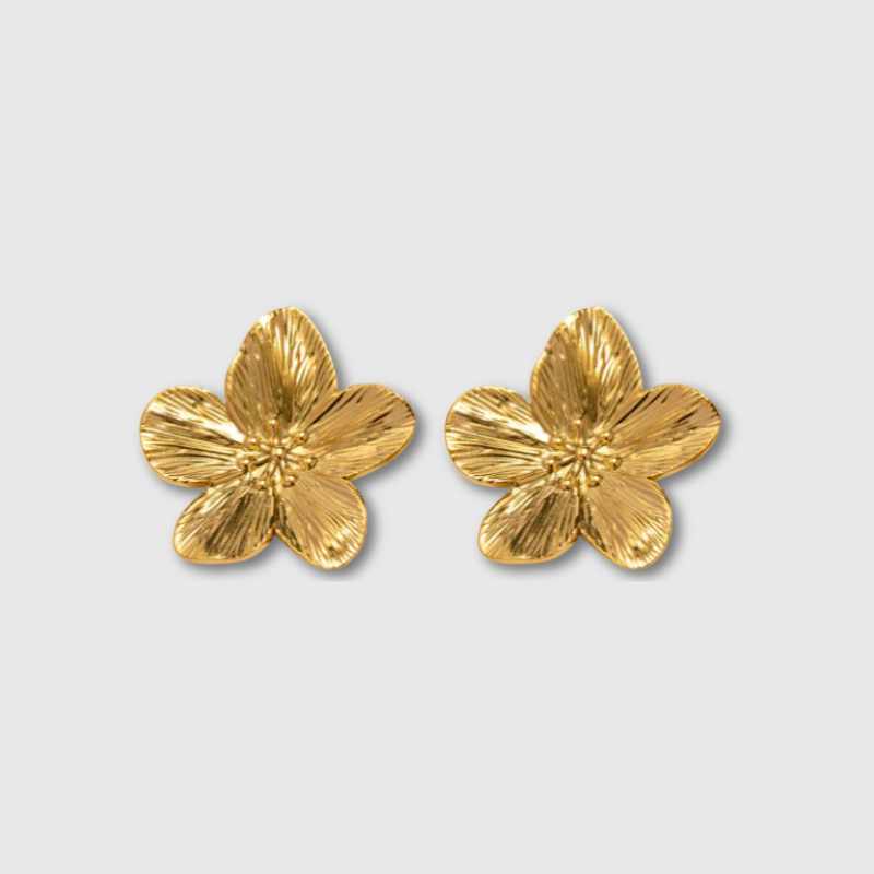 Fet blomma (guld)