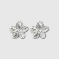 Fet blomma (silver)