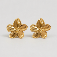 Fet blomma (guld)